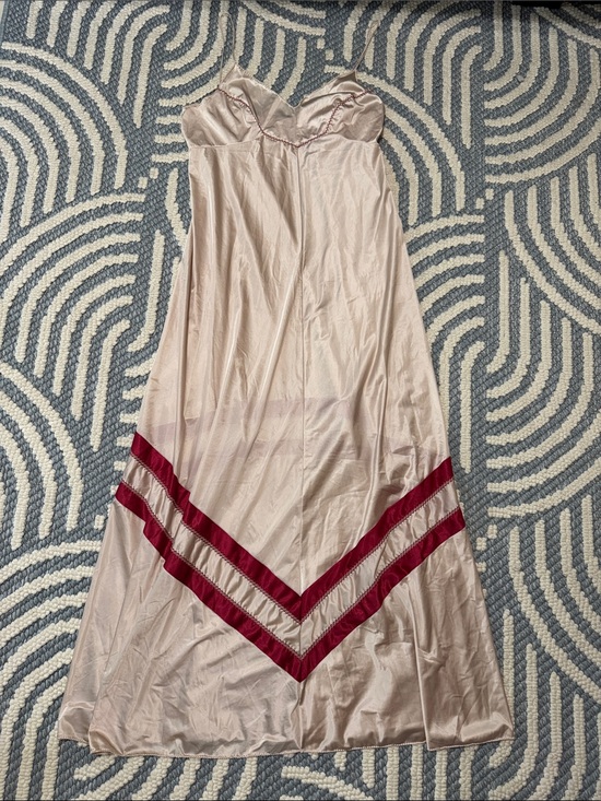 Vintage Other - Vintage 70s Vassarette Maxi Slip Dress Size 13 Made USA